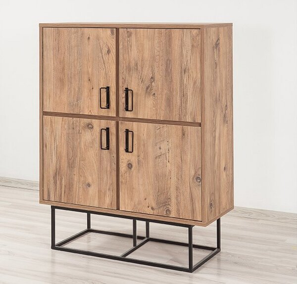 Dulap multifuncțional Quantum Natural 93x115x36 cm
