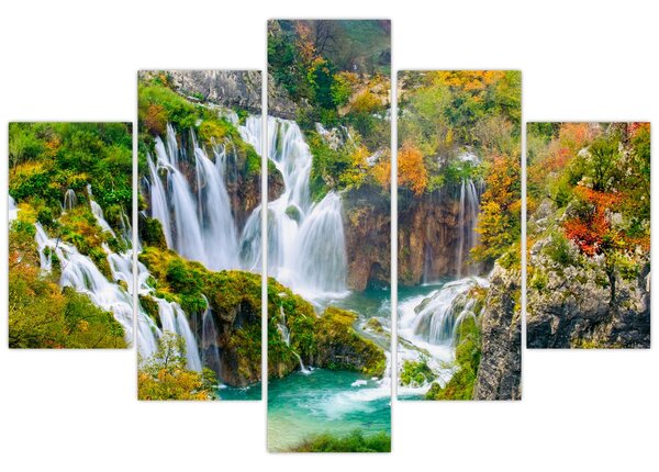 Tablou - Parcul Național Lacurile Plitvice (150x105 cm)