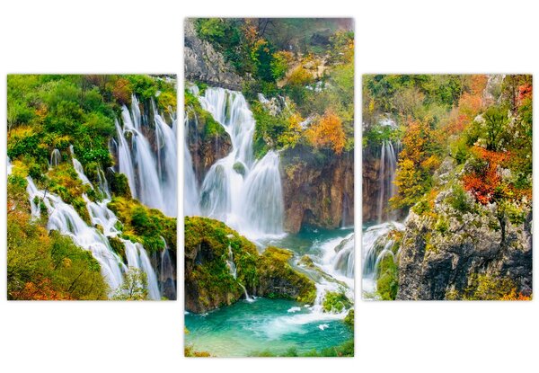 Tablou - Parcul Național Lacurile Plitvice (90x60 cm)