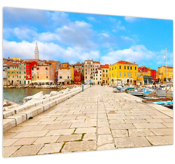 Tablou - Orașul Istrian vechi Poreč, Croația (70x50 cm)