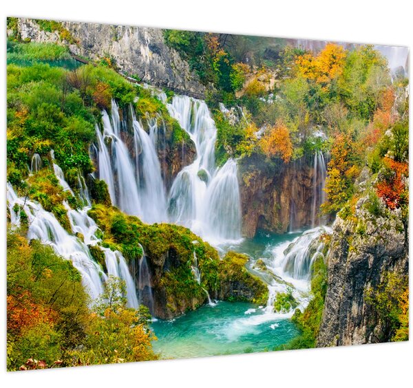 Tablou - Parcul Național Lacurile Plitvice (70x50 cm)