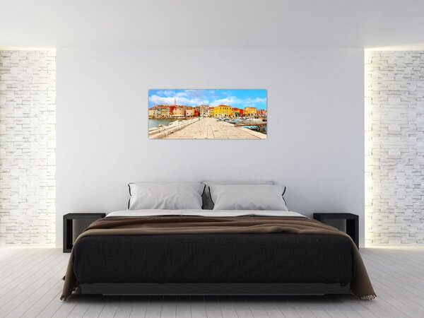 Tablou - Orașul Istrian vechi Poreč, Croația (120x50 cm)