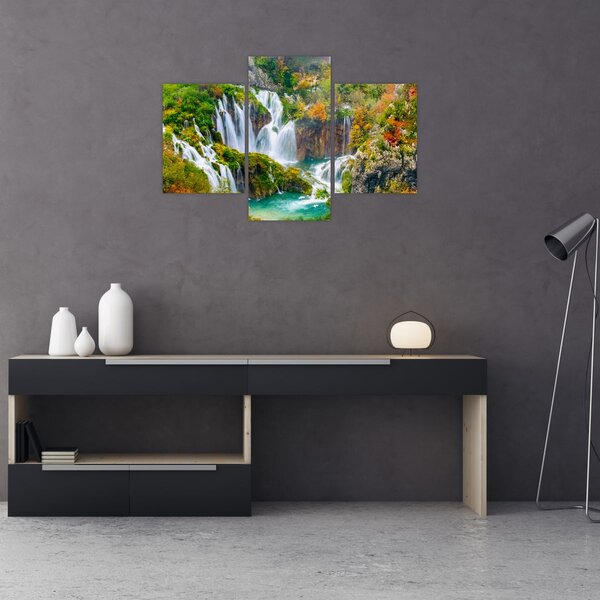 Tablou - Parcul Național Lacurile Plitvice (90x60 cm)