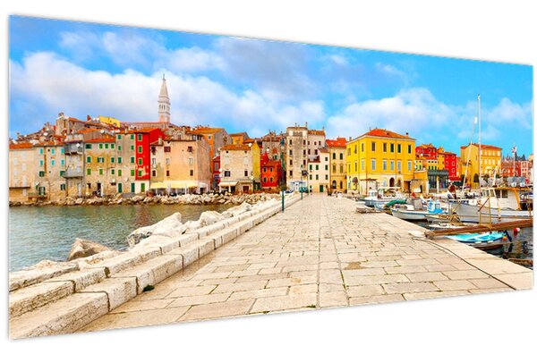 Tablou - Orașul Istrian vechi Poreč, Croația (120x50 cm)