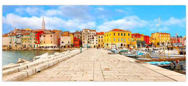 Tablou - Orașul Istrian vechi Poreč, Croația (120x50 cm)