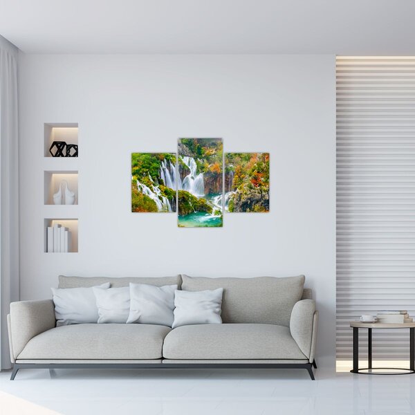 Tablou - Parcul Național Lacurile Plitvice (90x60 cm)