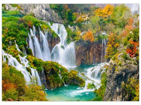 Tablou - Parcul Național Lacurile Plitvice (70x50 cm)