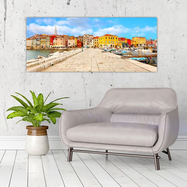 Tablou - Orașul Istrian vechi Poreč, Croația (120x50 cm)
