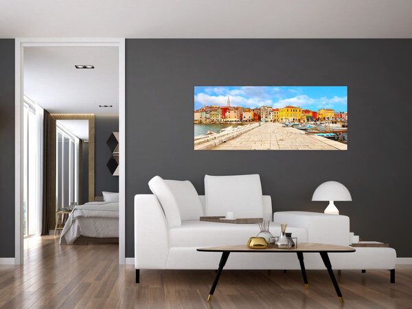 Tablou - Orașul Istrian vechi Poreč, Croația (120x50 cm)