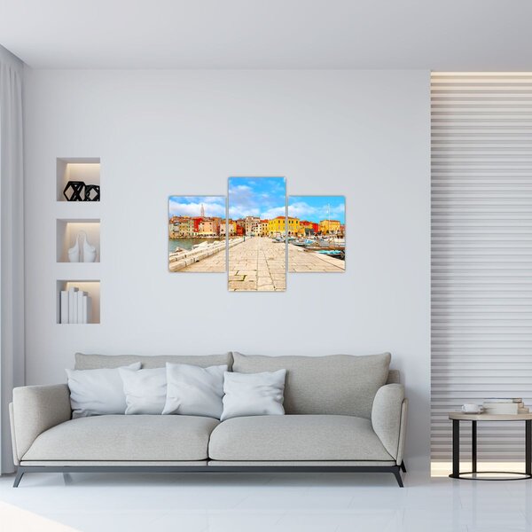 Tablou - Orașul Istrian vechi Poreč, Croația (90x60 cm)