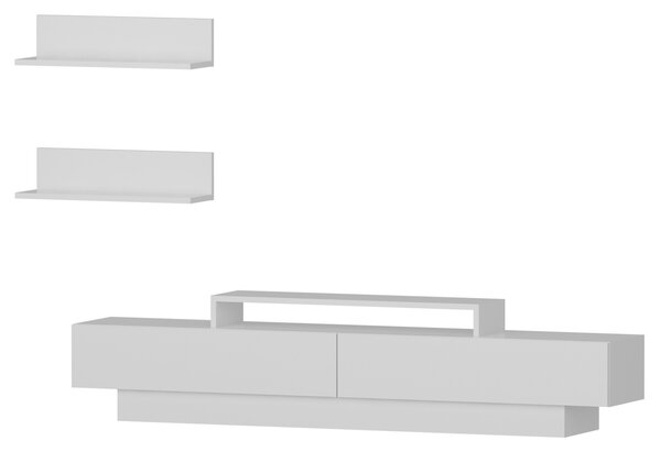 Consola TV Lucca Alb 180x40x31 cm