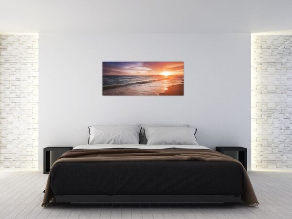 Tablou - Apus de soare în Thailanda (120x50 cm)