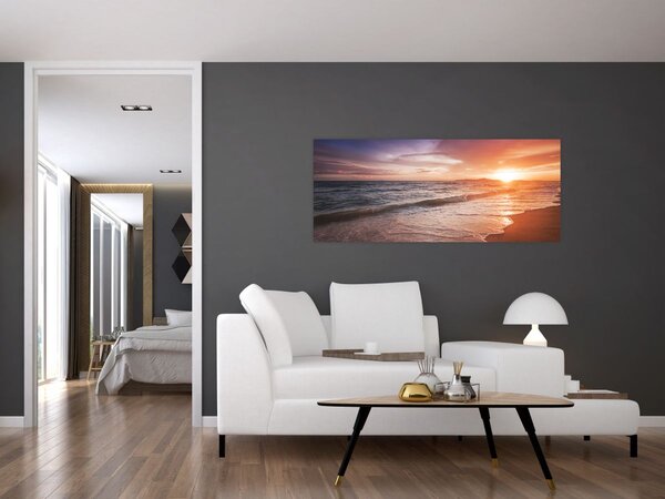 Tablou - Apus de soare în Thailanda (120x50 cm)
