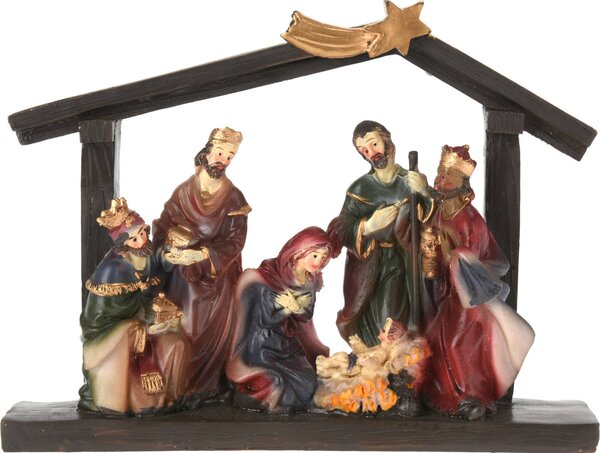 Nașterea Domnului cu Steaua din Betleem, 21 x 15,5 cm