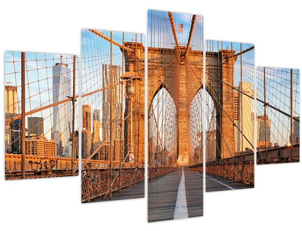 Tablou - Podul Brooklyn (150x105 cm)
