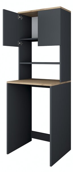 Dulap mașină de spălat KD101 Nuc 65x183.6x60 cm