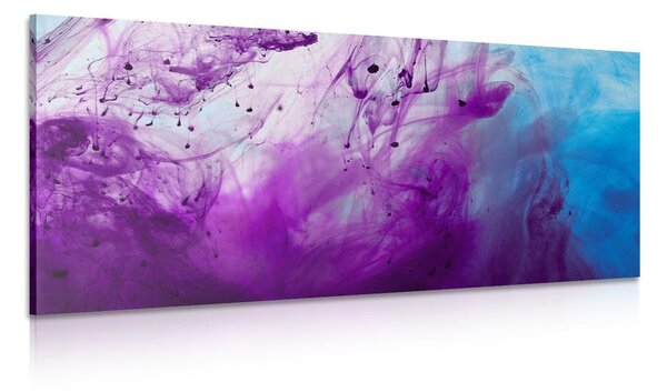 Tablou abstracție fermecătoare violet