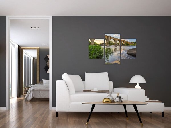 Tablou - Podul de cale ferată Richmond (90x60 cm)