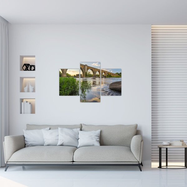 Tablou - Podul de cale ferată Richmond (90x60 cm)