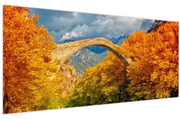Tablou - Podul Konitsa (120x50 cm)