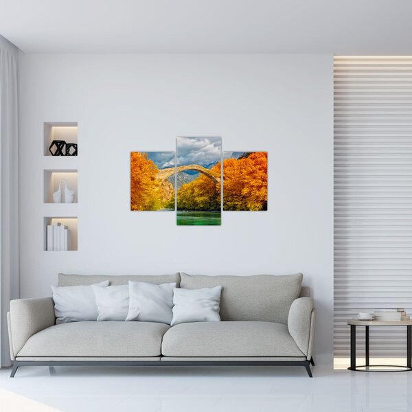 Tablou - Podul Konitsa (90x60 cm)