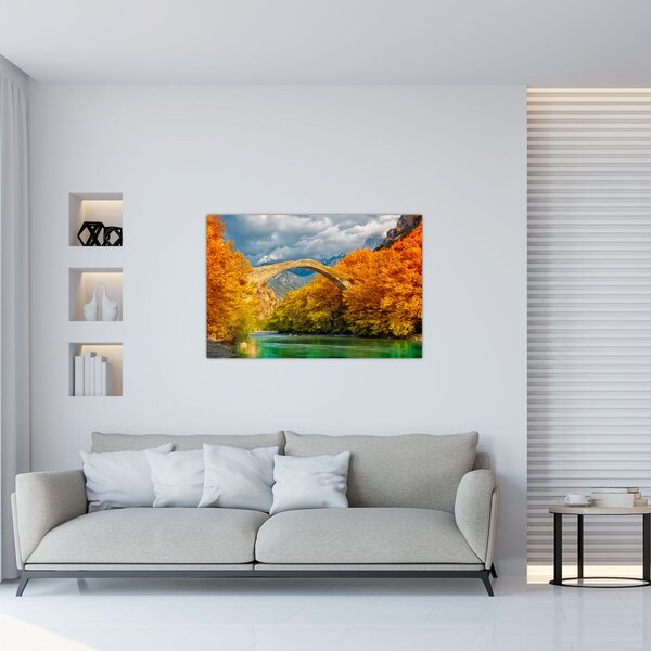 Tablou - Podul Konitsa (90x60 cm)