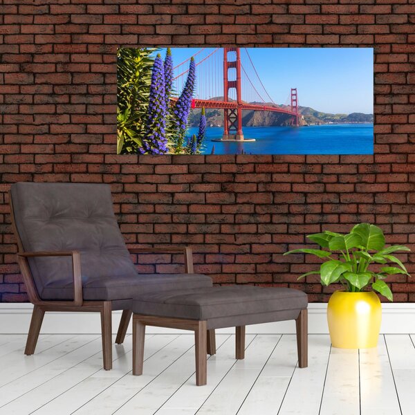 Tablou - Podul Golden Gate, San Francisco (120x50 cm)