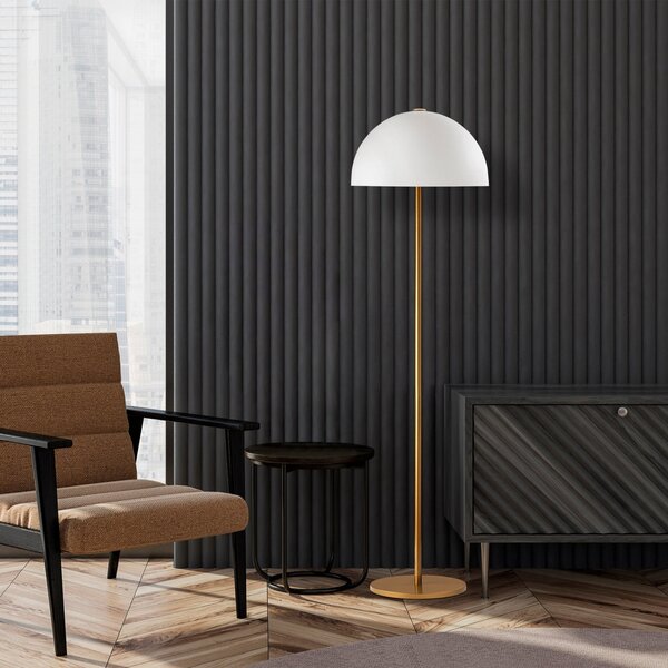 Lampadar Mixed Auriu 40x40x154 cm