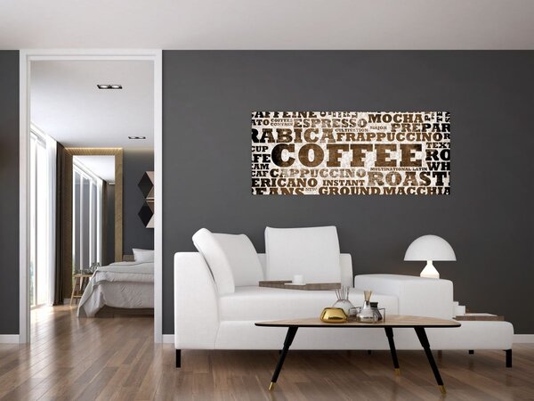 Tablou - Cafea (120x50 cm)