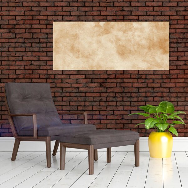 Tablou - Hârtie veche de pergament (120x50 cm)