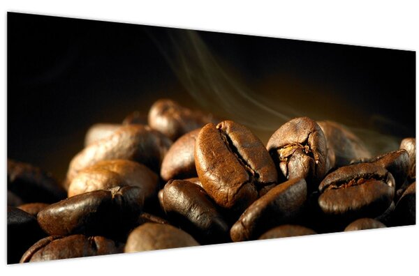 Tablou - Boabe de cafea (120x50 cm)