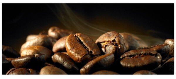 Tablou - Boabe de cafea (120x50 cm)
