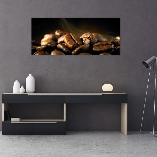 Tablou - Boabe de cafea (120x50 cm)
