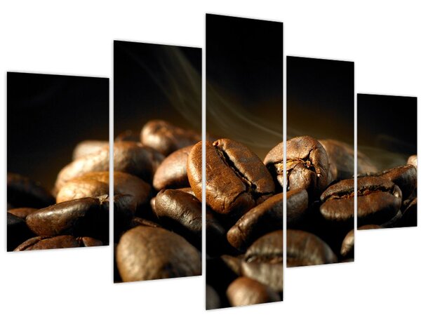 Tablou - Boabe de cafea (150x105 cm)