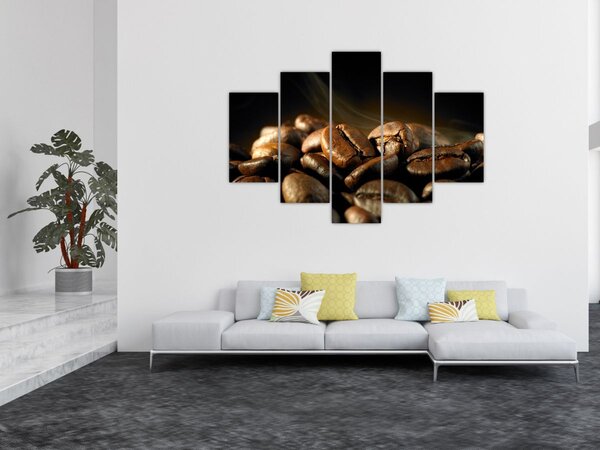 Tablou - Boabe de cafea (150x105 cm)