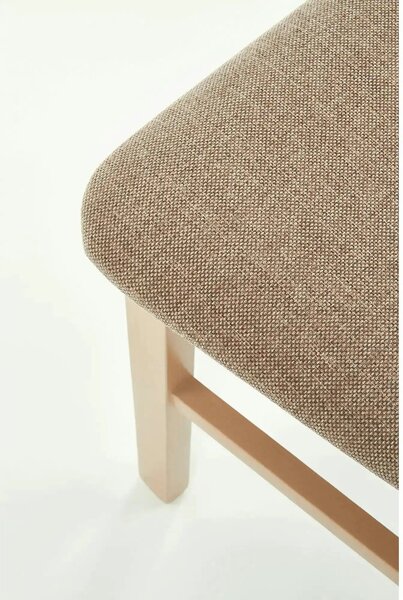 Scaun tapitat Hubert 8, gri, 45X51X90 CM