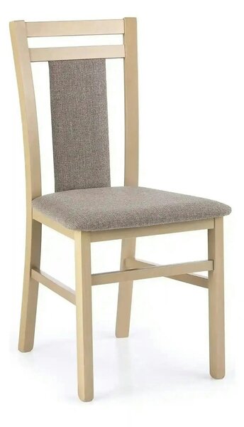 Scaun tapitat Hubert 8, gri, 45X51X90 CM