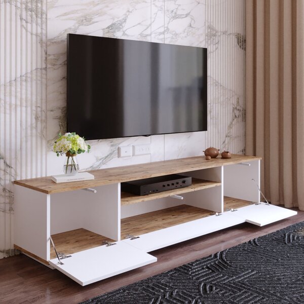 Consola TV Fr7 Alb 180x44.6x44.5 cm