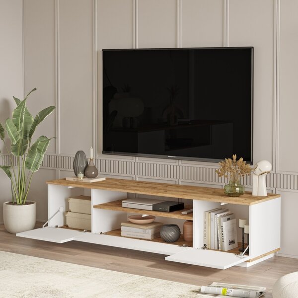 Consola TV Fr7 Alb 180x44.6x44.5 cm