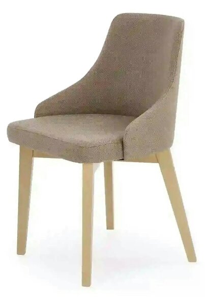 Scaun tapitat stofa bej Toledo, 55X51X82 CM