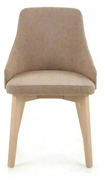 Scaun tapitat stofa bej Toledo, 55X51X82 CM