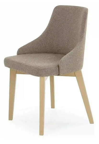 Scaun tapitat stofa bej Toledo, 55X51X82 CM