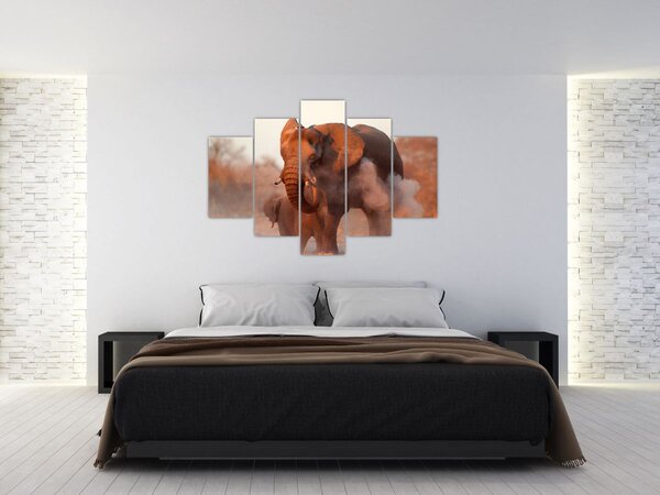 Tablou - Marele elefant african (150x105 cm)