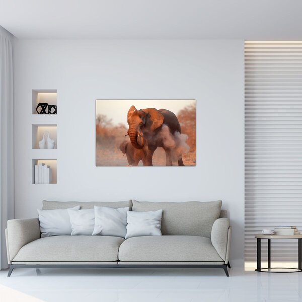 Tablou - Marele elefant african (90x60 cm)