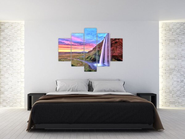 Tablou - Cascada Seljalandsfoss (150x105 cm)