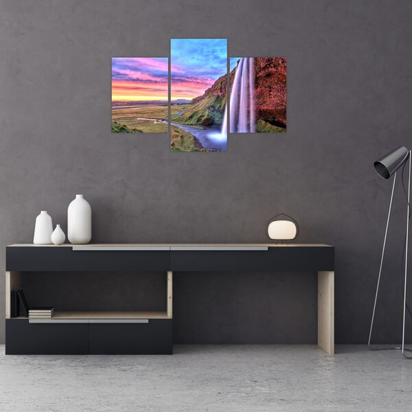 Tablou - Cascada Seljalandsfoss (90x60 cm)