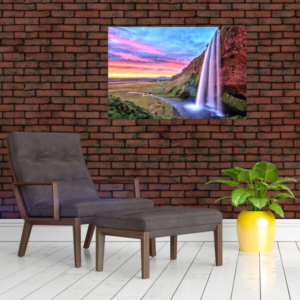 Tablou - Cascada Seljalandsfoss (90x60 cm)