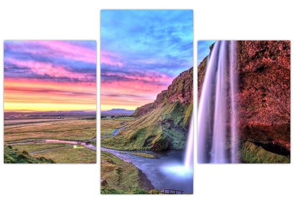 Tablou - Cascada Seljalandsfoss (90x60 cm)