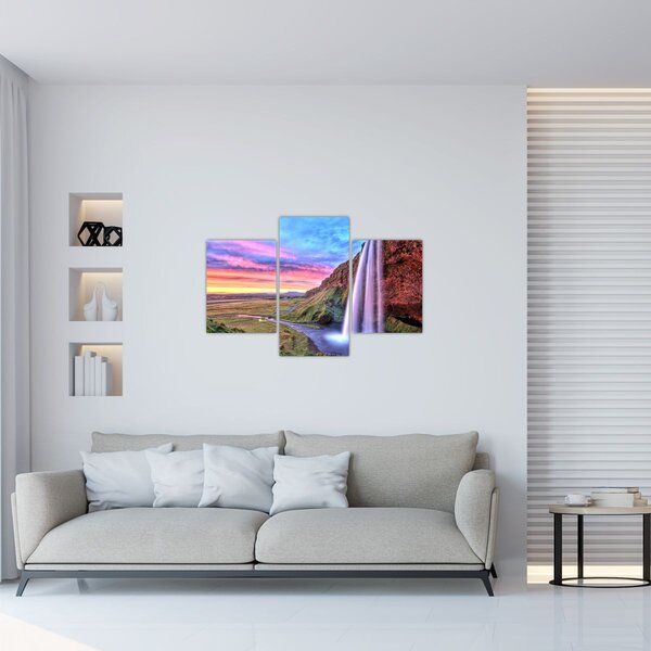 Tablou - Cascada Seljalandsfoss (90x60 cm)