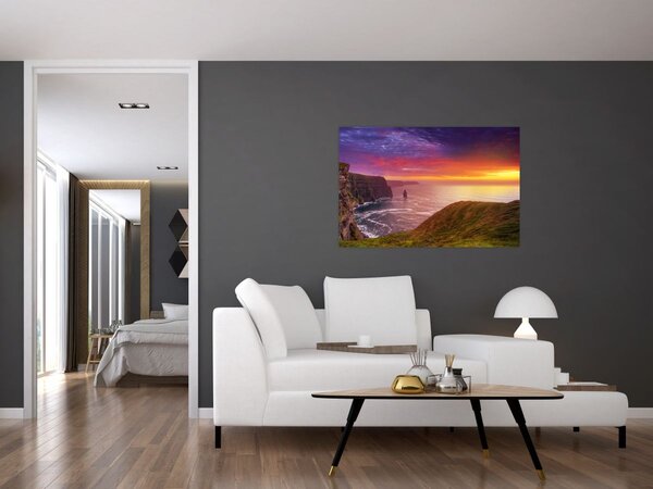 Tablou - Stâncile din Moher (90x60 cm)
